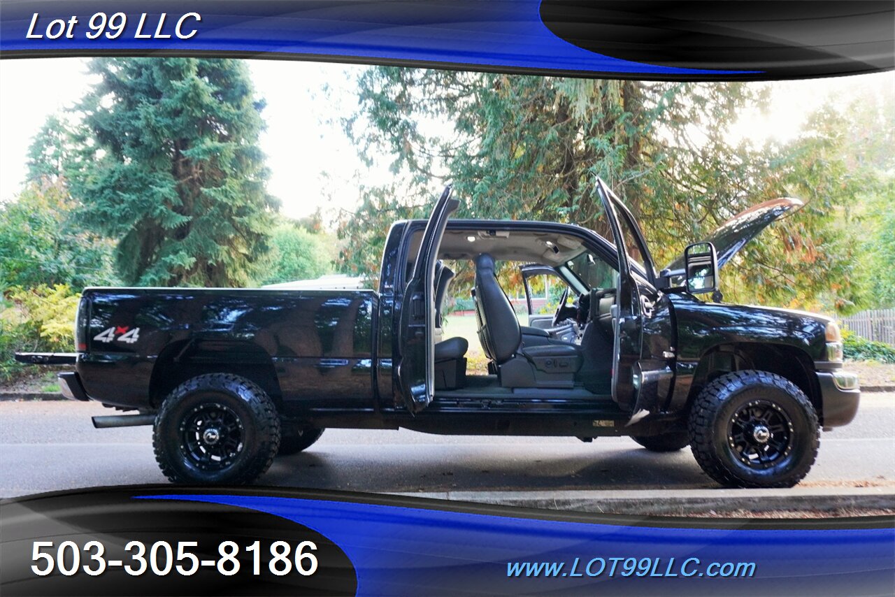 2004 GMC Sierra 2500HD SLT 4dr Crew Cab 4X4 6.6L Duramax Diesel Heated  Leather Seats Short Bed NO RUST - Photo 31 - Milwaukie, OR 97267