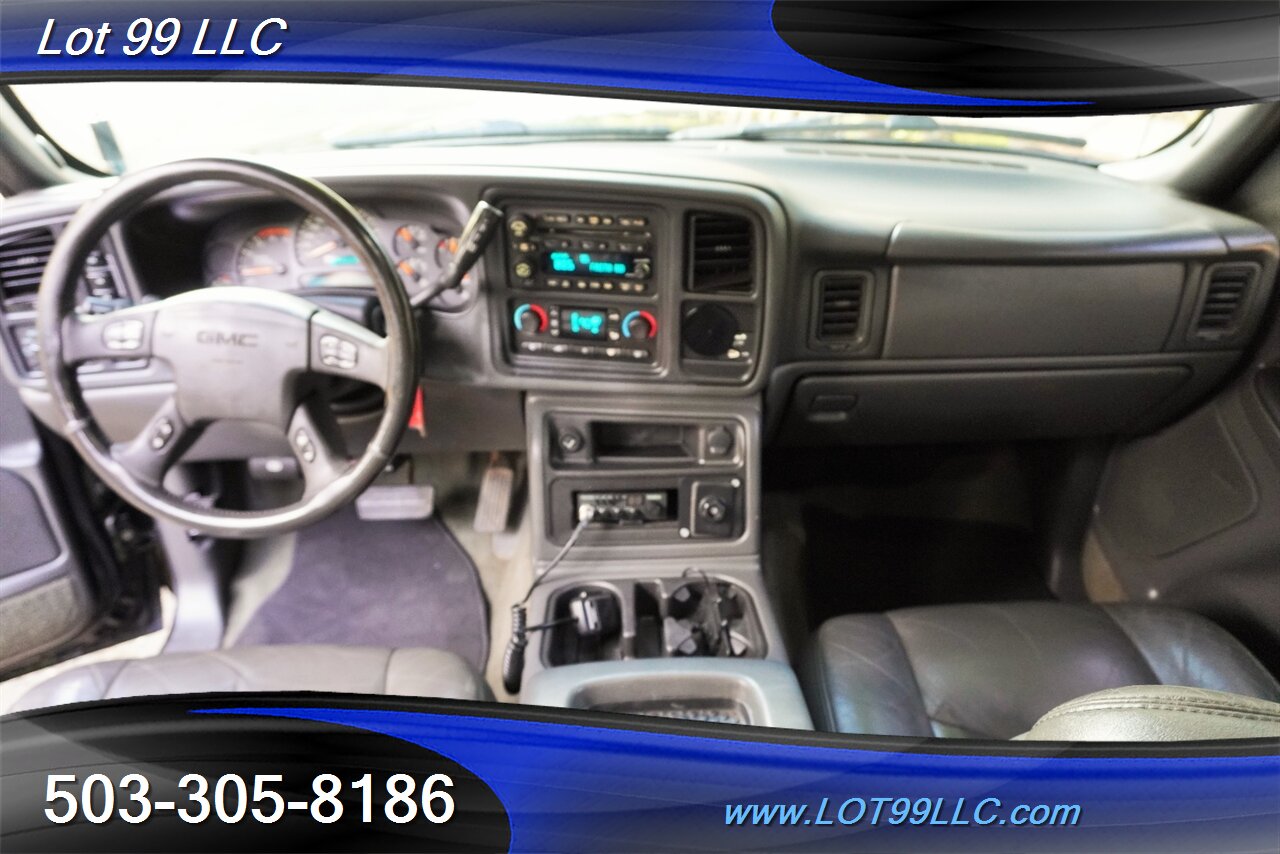 2004 GMC Sierra 2500HD SLT 4dr Crew Cab 4X4 6.6L Duramax Diesel Heated  Leather Seats Short Bed NO RUST - Photo 2 - Milwaukie, OR 97267