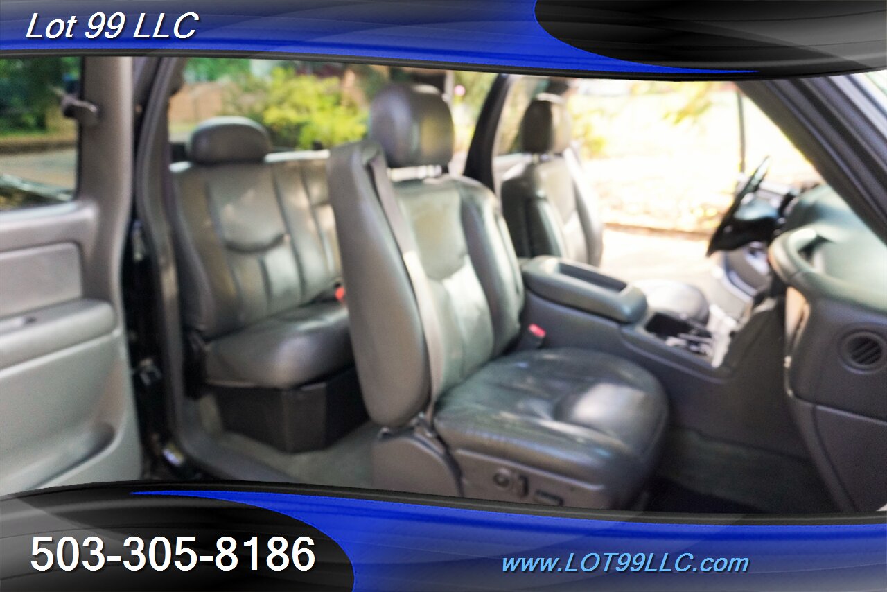 2004 GMC Sierra 2500HD SLT 4dr Crew Cab 4X4 6.6L Duramax Diesel Heated  Leather Seats Short Bed NO RUST - Photo 18 - Milwaukie, OR 97267