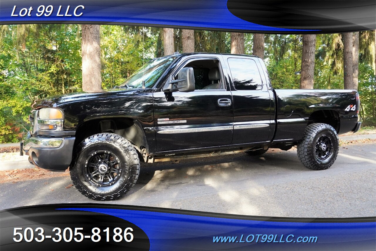 2004 GMC Sierra 2500HD SLT 4dr Crew Cab 4X4 6.6L Duramax Diesel Heated  Leather Seats Short Bed NO RUST - Photo 5 - Milwaukie, OR 97267