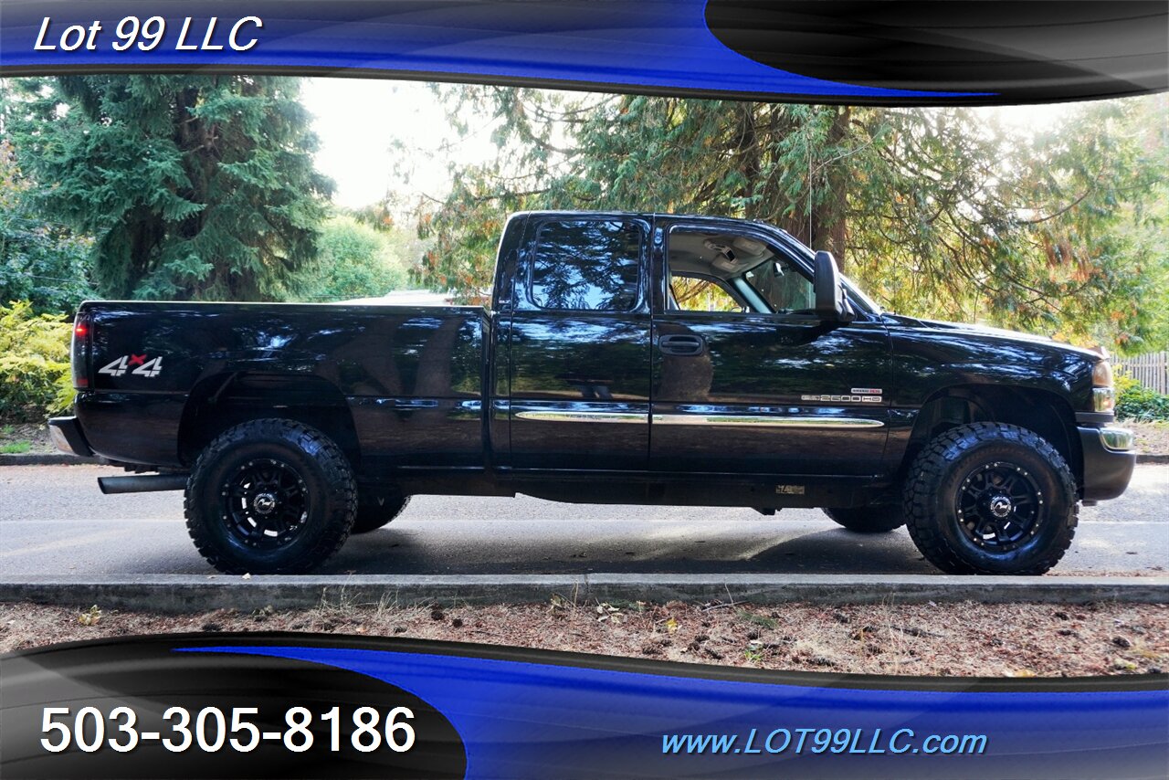 2004 GMC Sierra 2500HD SLT 4dr Crew Cab 4X4 6.6L Duramax Diesel Heated  Leather Seats Short Bed NO RUST - Photo 8 - Milwaukie, OR 97267