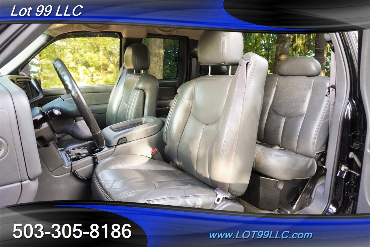 2004 GMC Sierra 2500HD SLT 4dr Crew Cab 4X4 6.6L Duramax Diesel Heated  Leather Seats Short Bed NO RUST - Photo 14 - Milwaukie, OR 97267