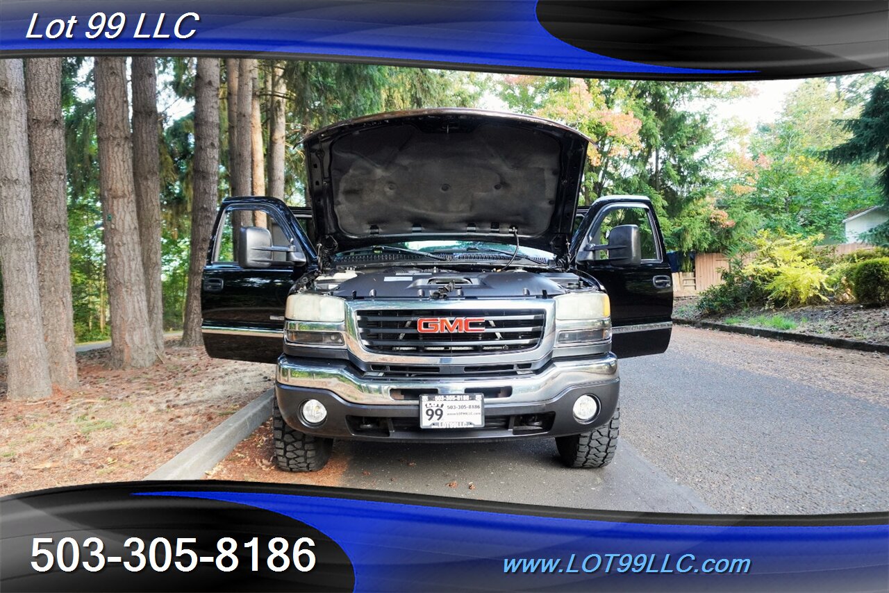 2004 GMC Sierra 2500HD SLT 4dr Crew Cab 4X4 6.6L Duramax Diesel Heated  Leather Seats Short Bed NO RUST - Photo 30 - Milwaukie, OR 97267