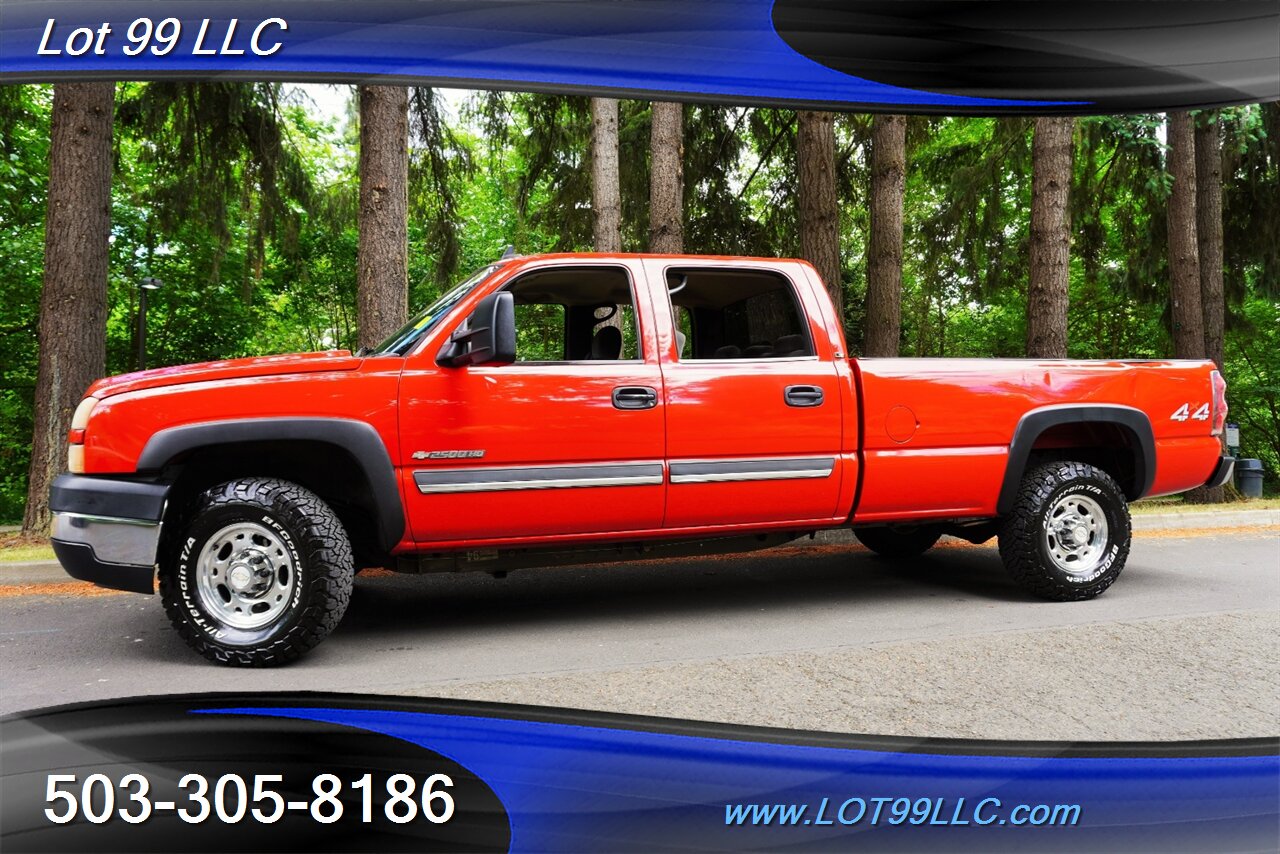 2007 Chevrolet Silverado 2500 HD 4X4 V8 6.0L Auto Long Bed TWO PKG Chrome Wheels  BFG Like New Tires NO RUST - Photo 8 - Milwaukie, OR 97267