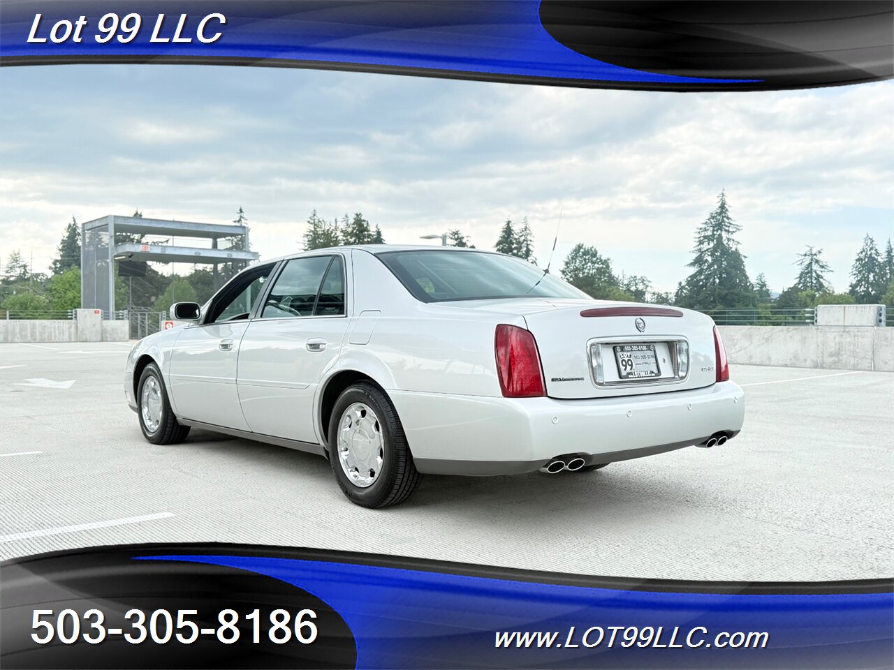 2001 Cadillac DeVille Sedan DHS 79k Miles Leather Chrome Wheels - Photo 8 - Milwaukie, OR 97267