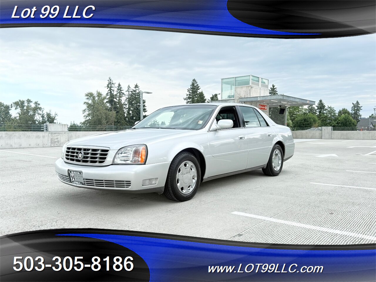 2001 Cadillac DeVille Sedan DHS 79k Miles Leather Chrome Wheels - Photo 2 - Milwaukie, OR 97267