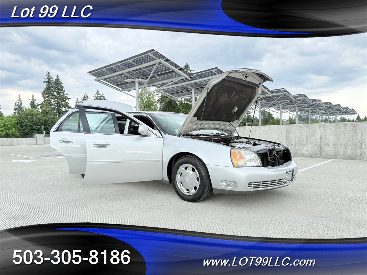 2001 Cadillac DeVille Sedan DHS 79k Miles Leather Chrome Wheels - Photo 27 - Milwaukie, OR 97267