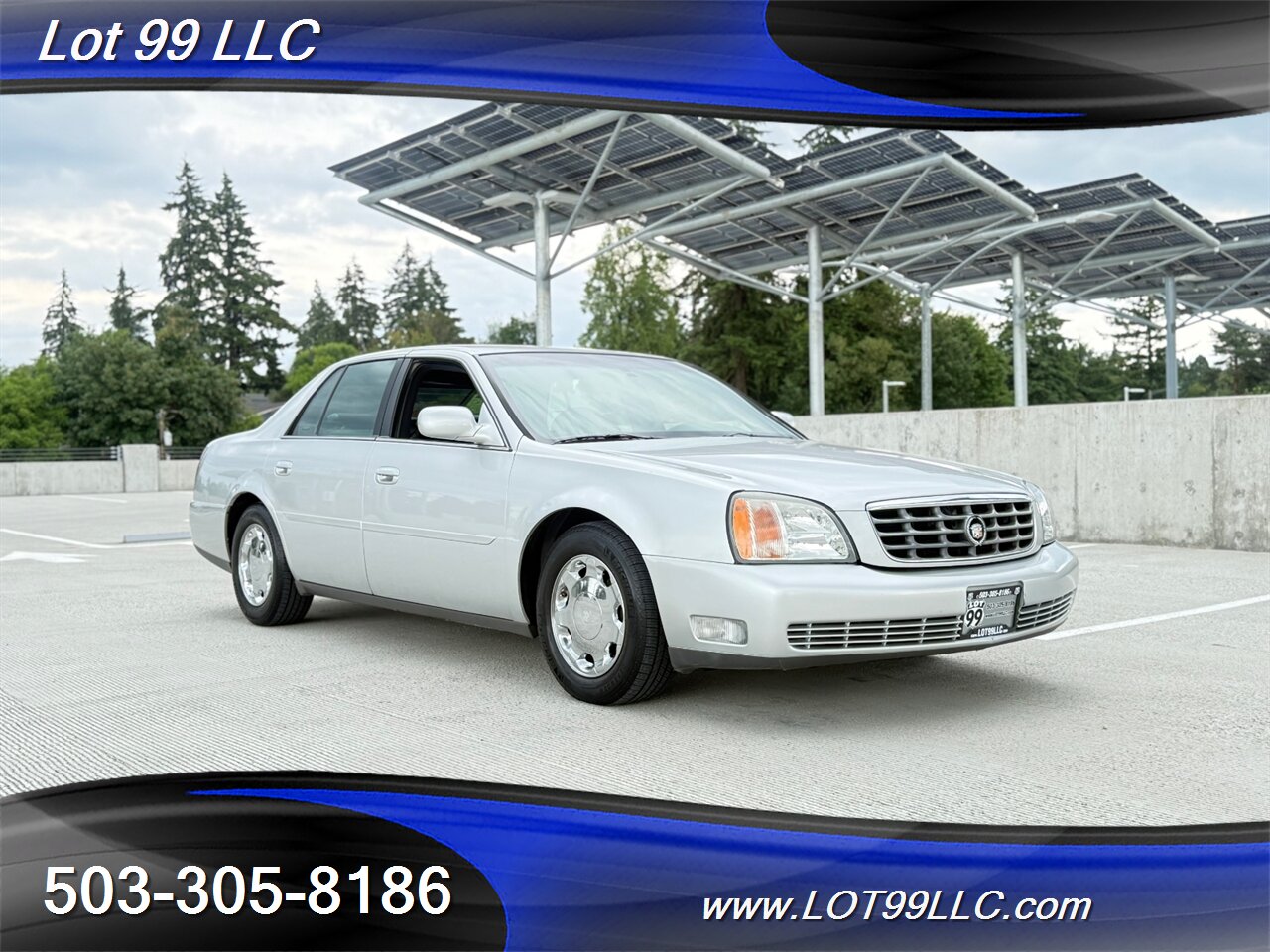 2001 Cadillac DeVille Sedan DHS 79k Miles Leather Chrome Wheels - Photo 4 - Milwaukie, OR 97267