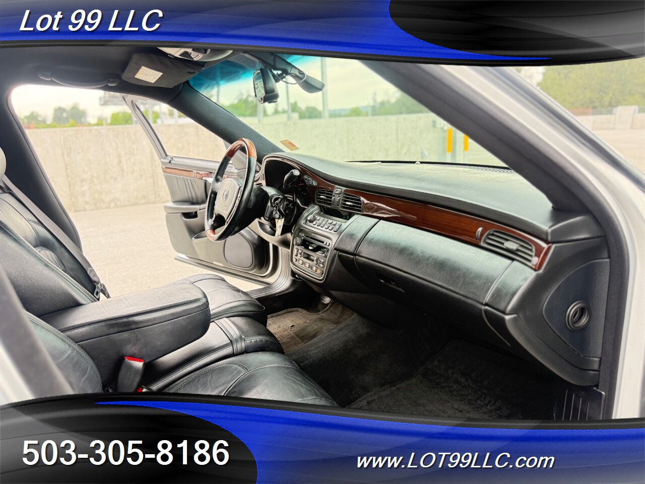 2001 Cadillac DeVille Sedan DHS 79k Miles Leather Chrome Wheels - Photo 33 - Milwaukie, OR 97267