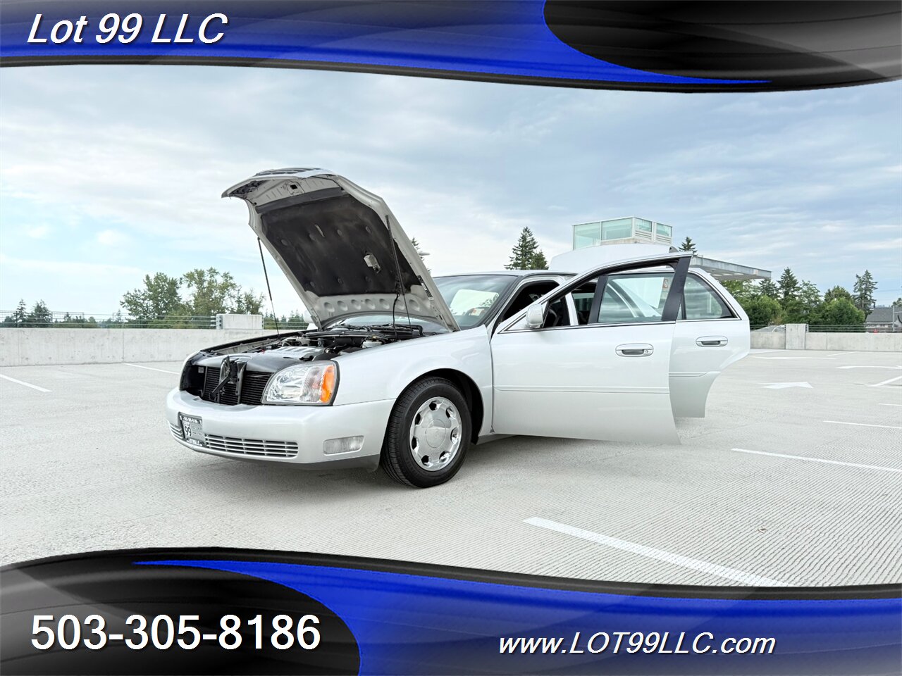 2001 Cadillac DeVille Sedan DHS 79k Miles Leather Chrome Wheels - Photo 25 - Milwaukie, OR 97267