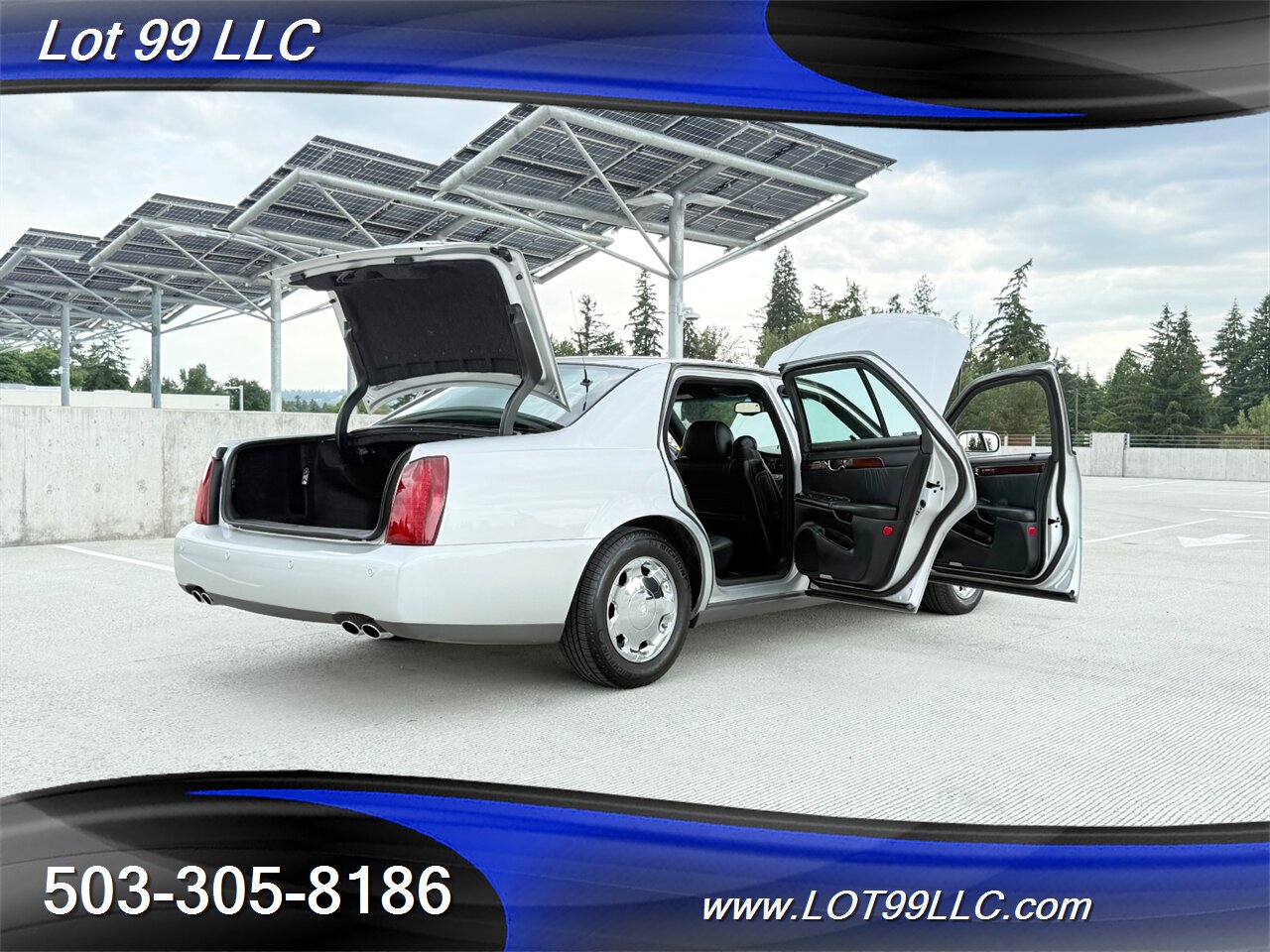 2001 Cadillac DeVille Sedan DHS 79k Miles Leather Chrome Wheels - Photo 28 - Milwaukie, OR 97267