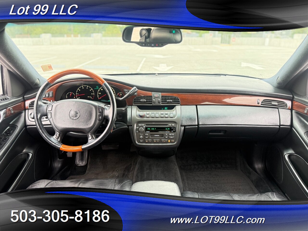 2001 Cadillac DeVille Sedan DHS 79k Miles Leather Chrome Wheels - Photo 10 - Milwaukie, OR 97267