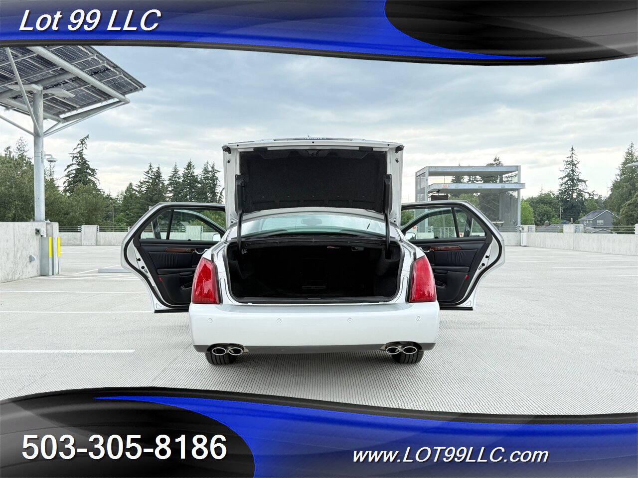 2001 Cadillac DeVille Sedan DHS 79k Miles Leather Chrome Wheels - Photo 29 - Milwaukie, OR 97267