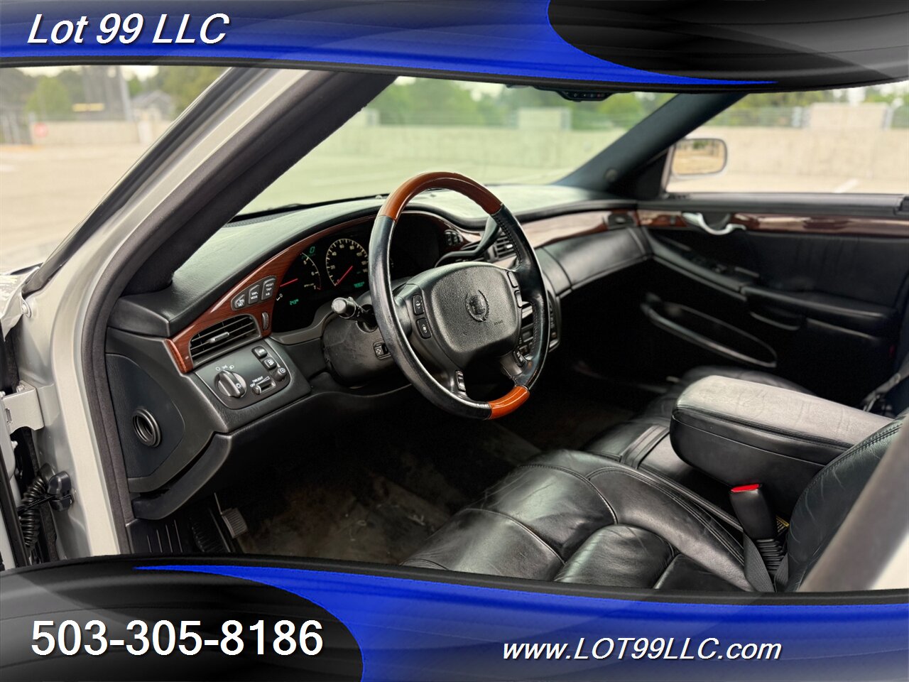 2001 Cadillac DeVille Sedan DHS 79k Miles Leather Chrome Wheels - Photo 32 - Milwaukie, OR 97267