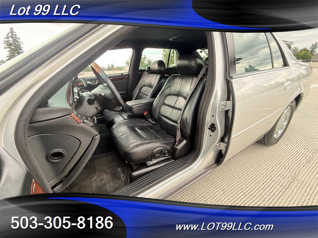 2001 Cadillac DeVille Sedan DHS 79k Miles Leather Chrome Wheels - Photo 11 - Milwaukie, OR 97267