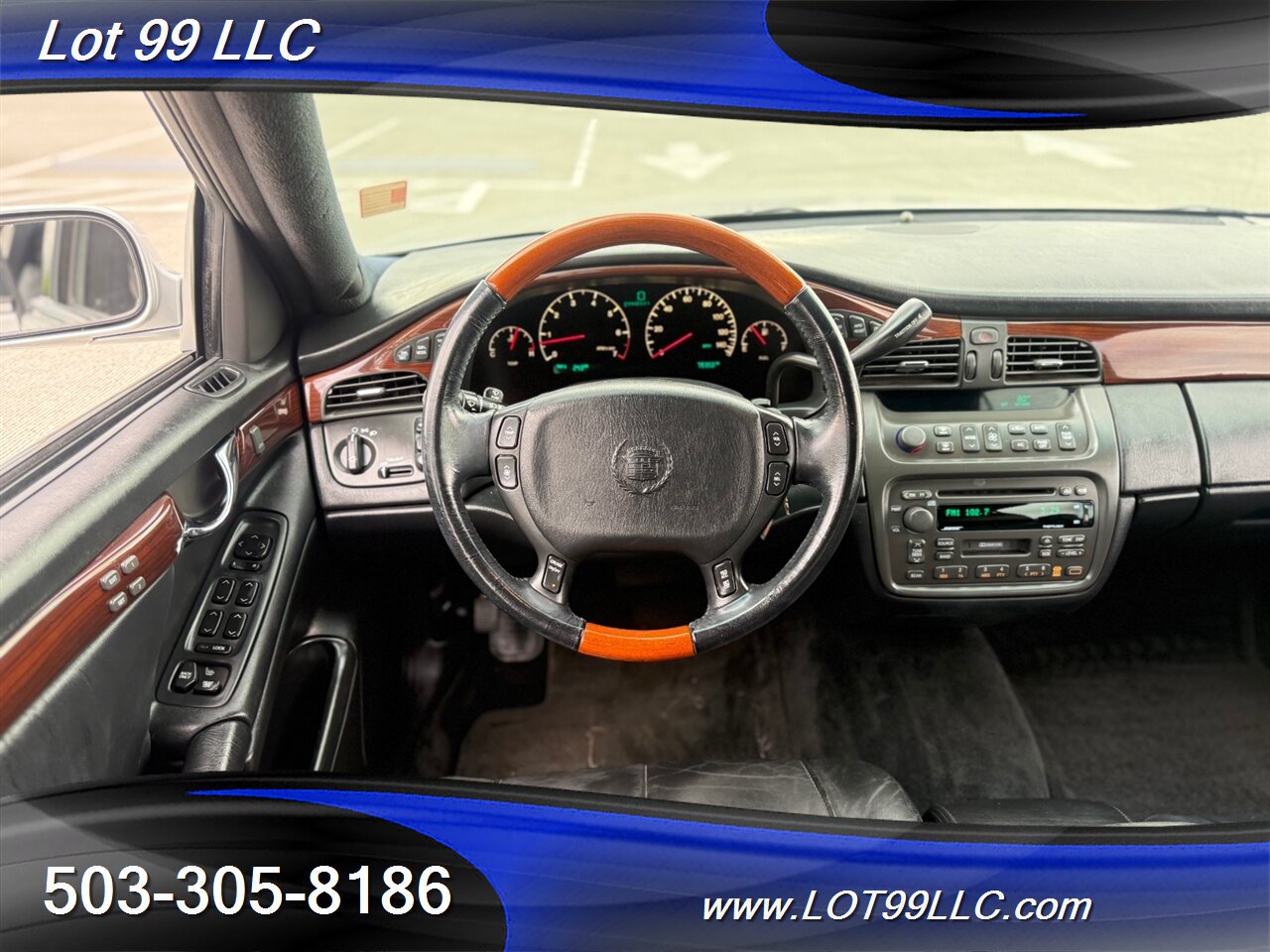 2001 Cadillac DeVille Sedan DHS 79k Miles Leather Chrome Wheels - Photo 14 - Milwaukie, OR 97267