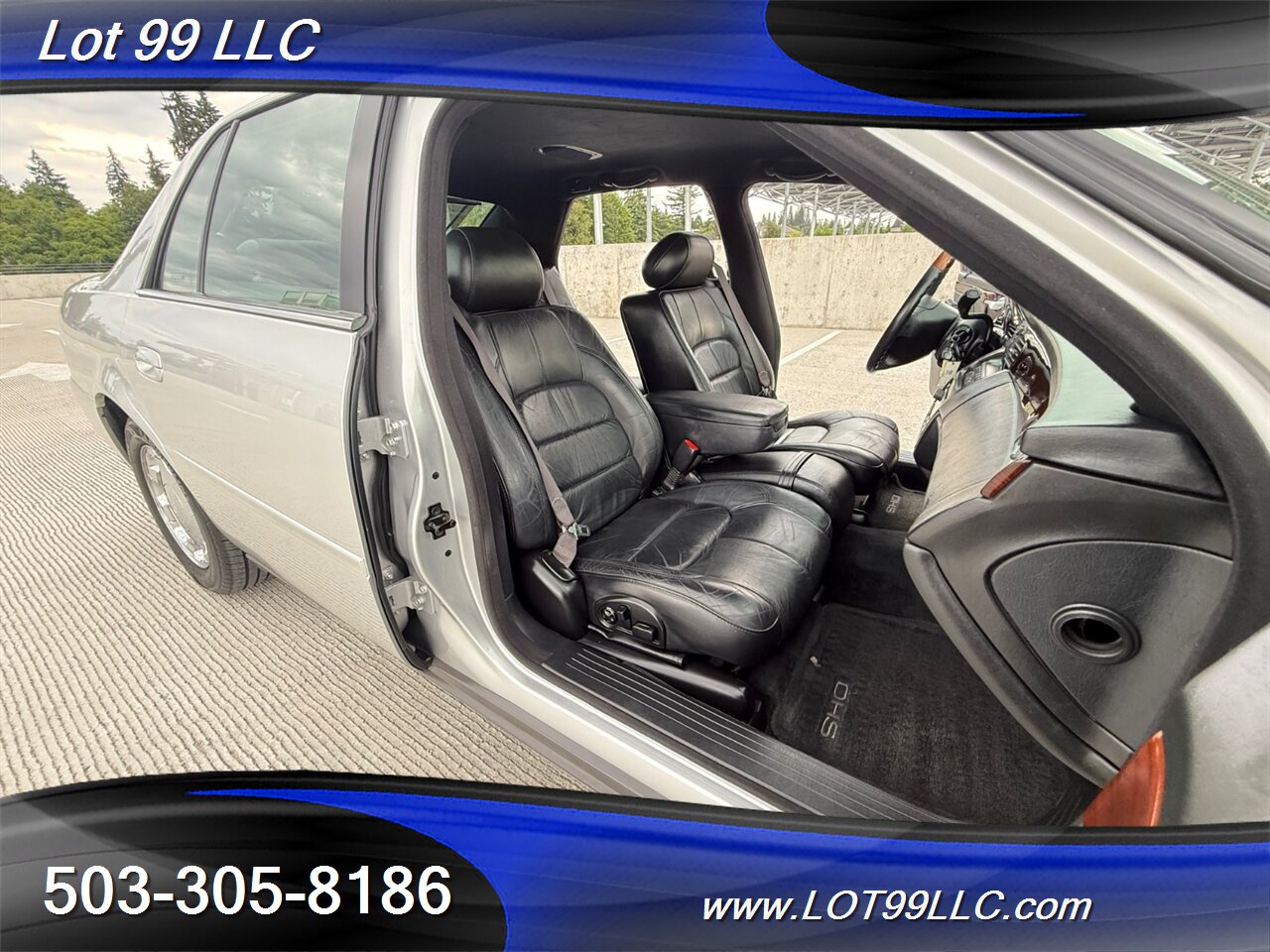 2001 Cadillac DeVille Sedan DHS 79k Miles Leather Chrome Wheels - Photo 17 - Milwaukie, OR 97267