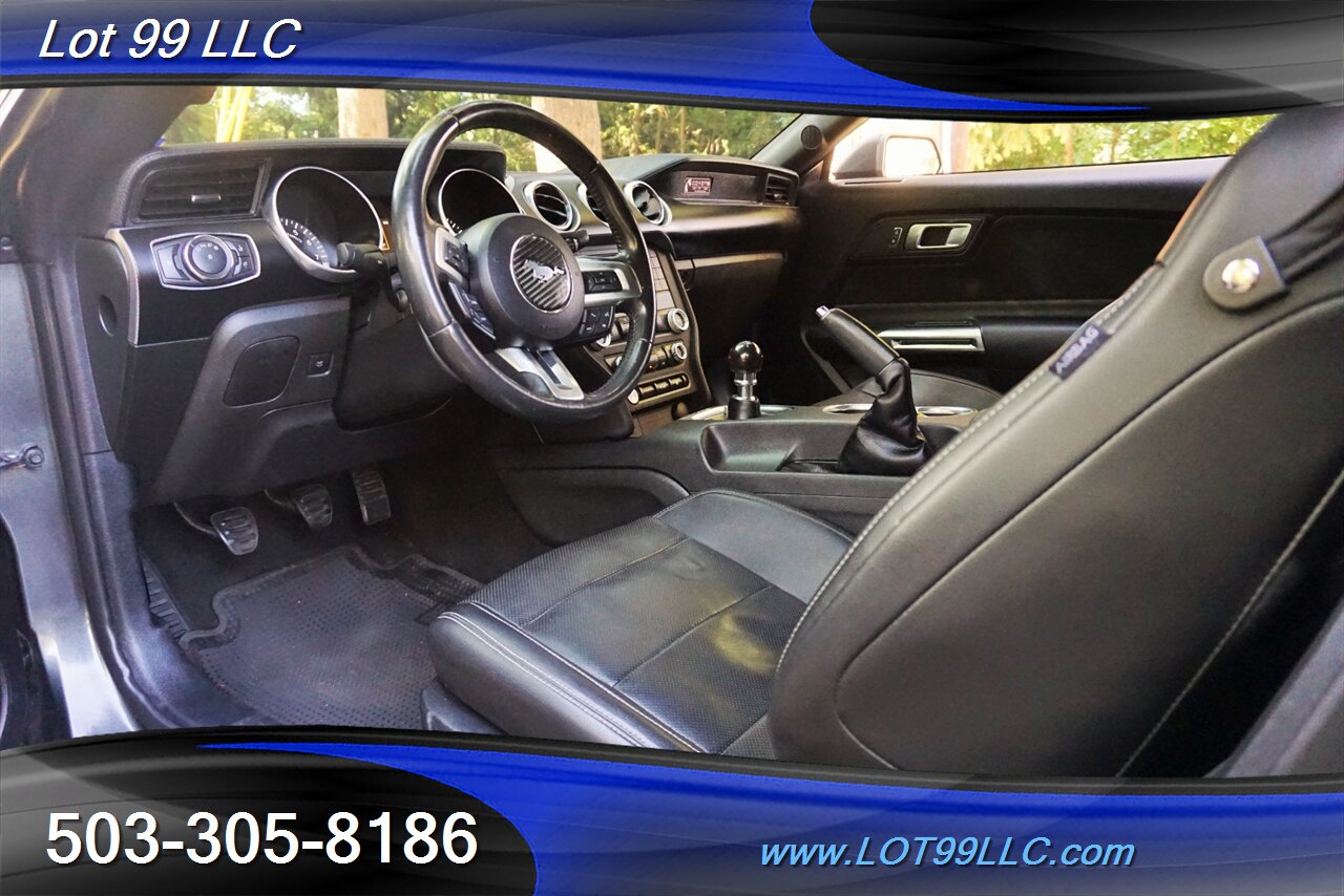 2019 Ford Mustang GT COUPE Only 49K COYOTE 6 Speed Manual Leather - Photo 2 - Milwaukie, OR 97267
