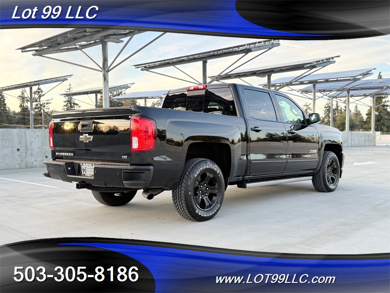 2018 Chevrolet Silverado 1500 Crew Cab 4x4 LTZ 103k Z71 Leather 6.2L V8 420hp  1-Owner Navigation Cam Moon Roof - Photo 7 - Milwaukie, OR 97267