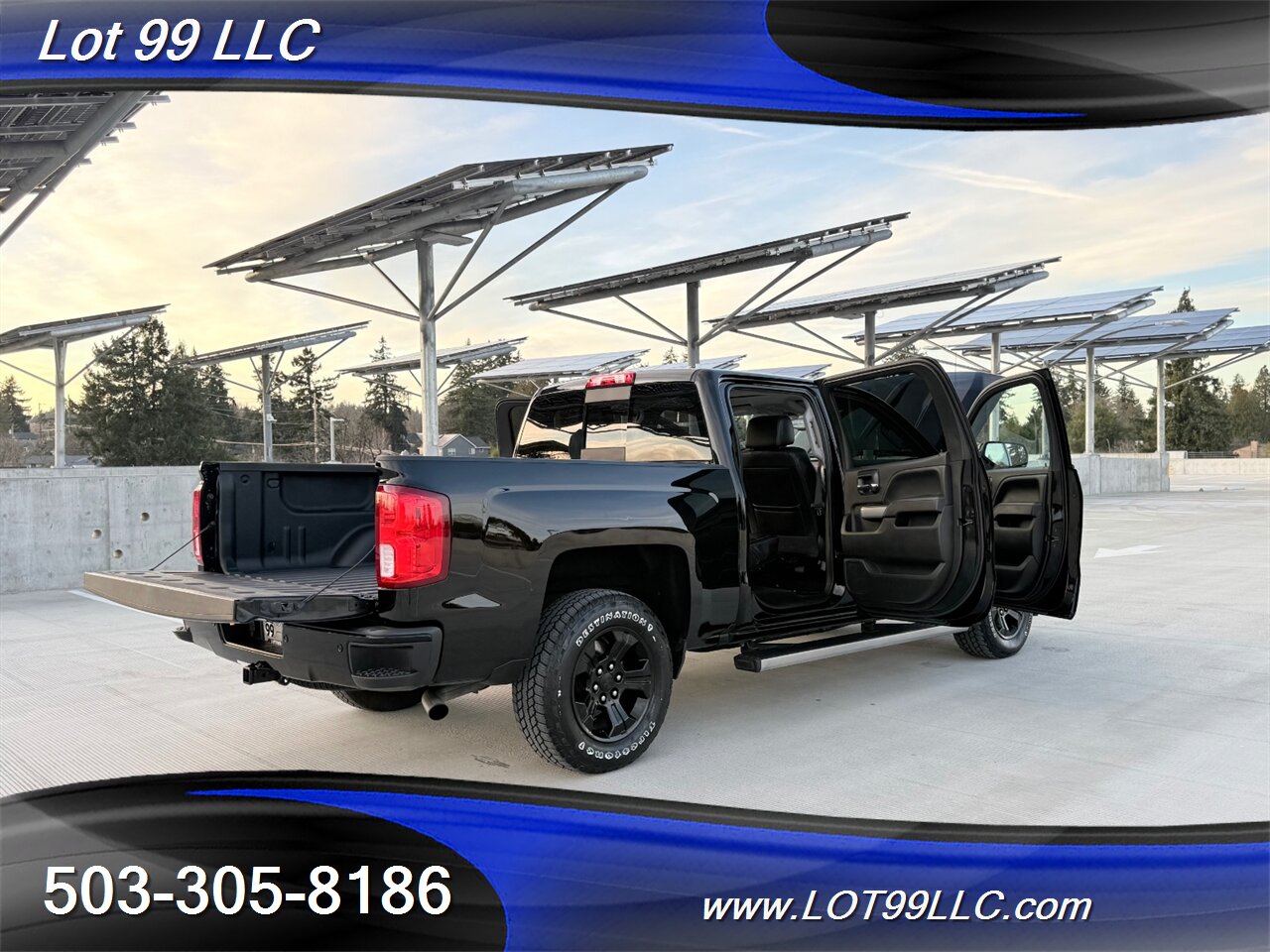 2018 Chevrolet Silverado 1500 Crew Cab 4x4 LTZ 103k Z71 Leather 6.2L V8 420hp  1-Owner Navigation Cam Moon Roof - Photo 30 - Milwaukie, OR 97267