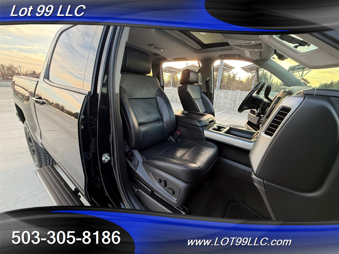 2018 Chevrolet Silverado 1500 Crew Cab 4x4 LTZ 103k Z71 Leather 6.2L V8 420hp  1-Owner Navigation Cam Moon Roof - Photo 18 - Milwaukie, OR 97267