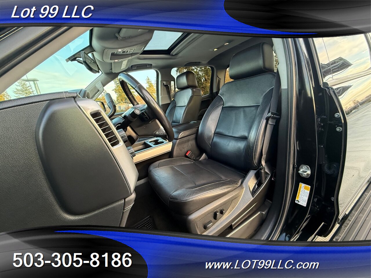 2018 Chevrolet Silverado 1500 Crew Cab 4x4 LTZ 103k Z71 Leather 6.2L V8 420hp  1-Owner Navigation Cam Moon Roof - Photo 35 - Milwaukie, OR 97267