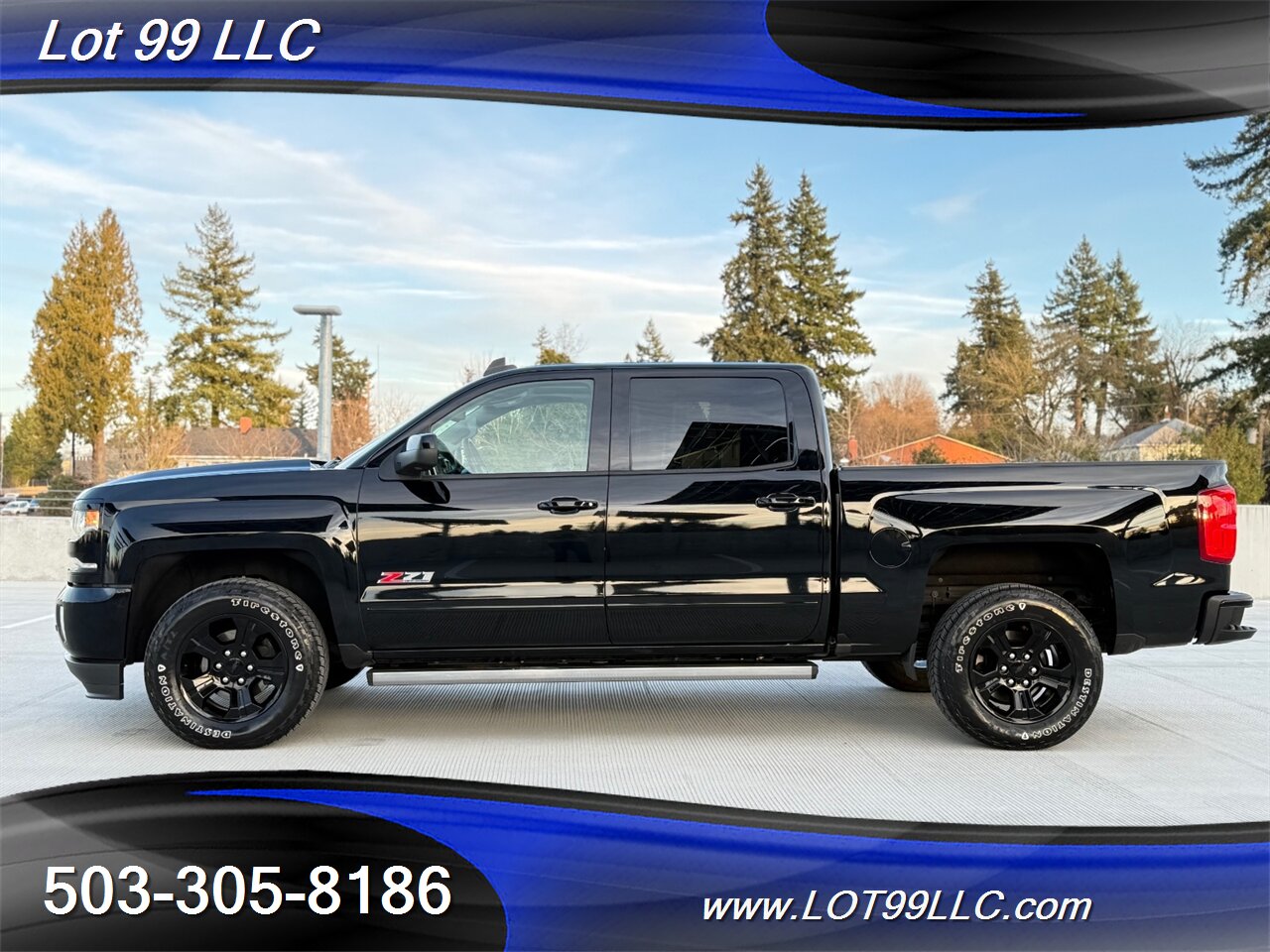 2018 Chevrolet Silverado 1500 Crew Cab 4x4 LTZ 103k Z71 Leather 6.2L V8 420hp  1-Owner Navigation Cam Moon Roof - Photo 1 - Milwaukie, OR 97267