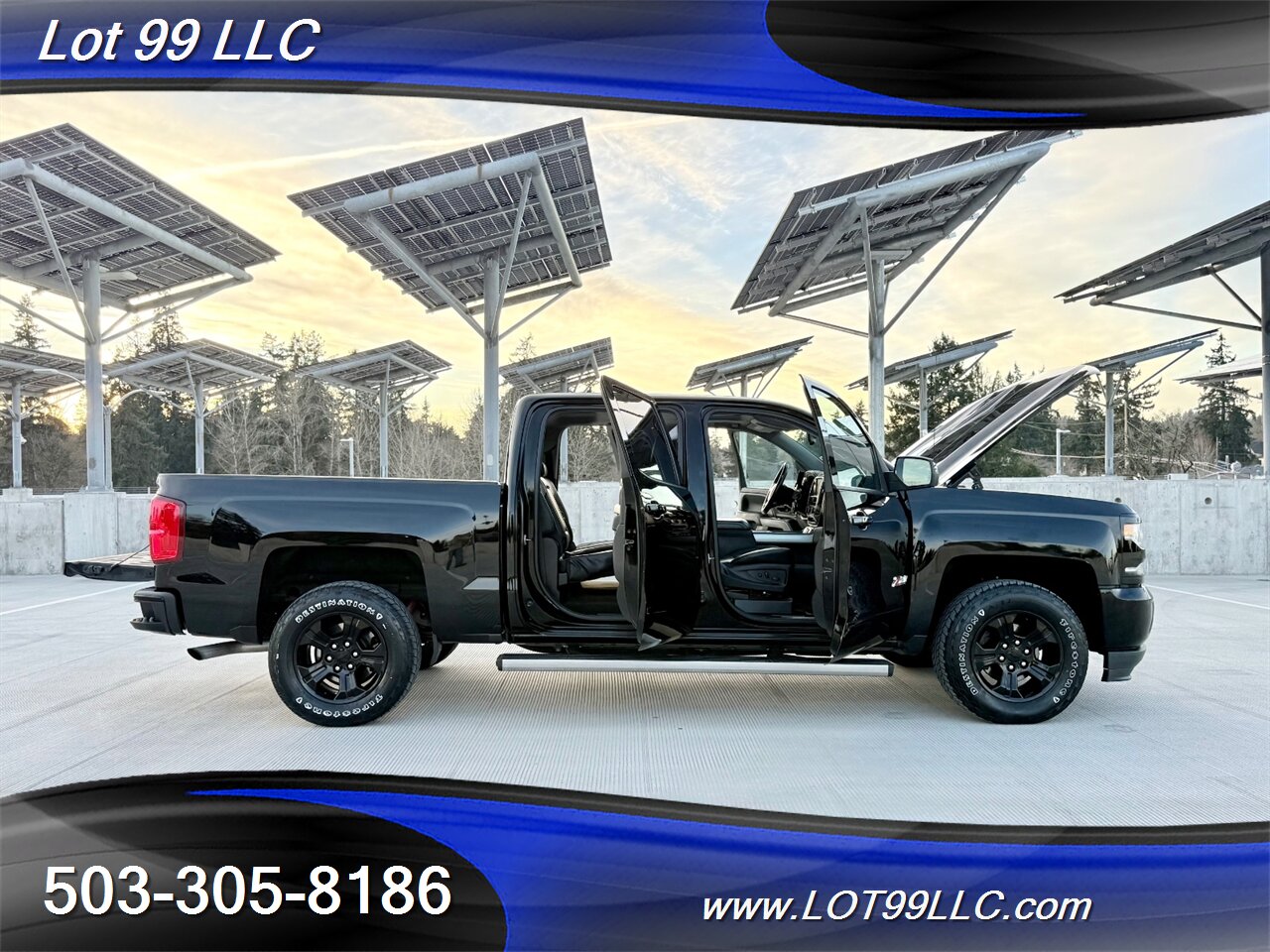 2018 Chevrolet Silverado 1500 Crew Cab 4x4 LTZ 103k Z71 Leather 6.2L V8 420hp  1-Owner Navigation Cam Moon Roof - Photo 29 - Milwaukie, OR 97267