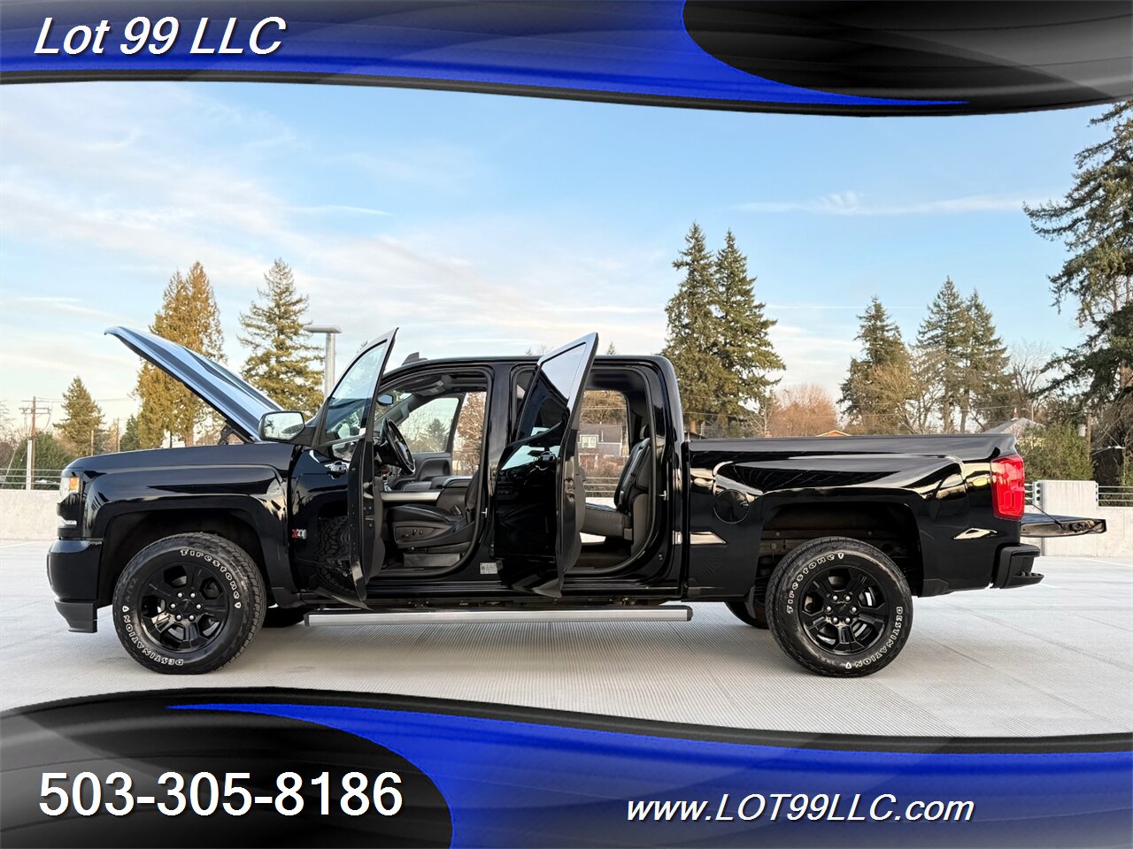 2018 Chevrolet Silverado 1500 Crew Cab 4x4 LTZ 103k Z71 Leather 6.2L V8 420hp  1-Owner Navigation Cam Moon Roof - Photo 20 - Milwaukie, OR 97267
