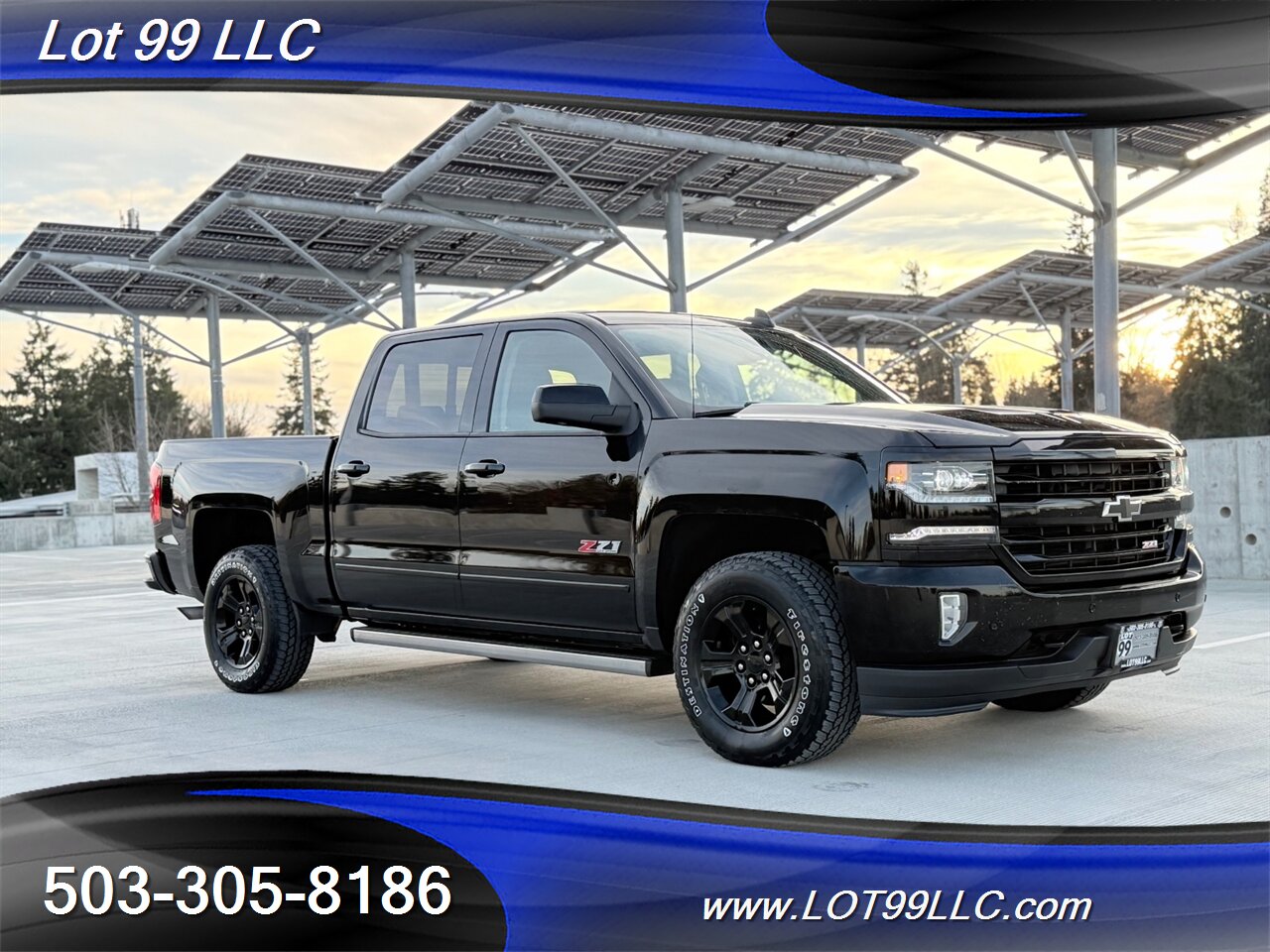 2018 Chevrolet Silverado 1500 Crew Cab 4x4 LTZ 103k Z71 Leather 6.2L V8 420hp  1-Owner Navigation Cam Moon Roof - Photo 5 - Milwaukie, OR 97267