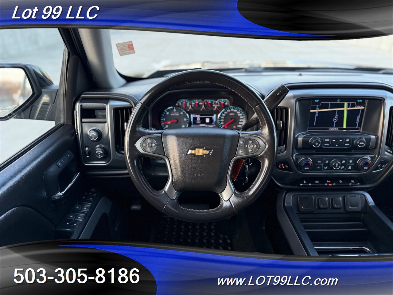 2018 Chevrolet Silverado 1500 Crew Cab 4x4 LTZ 103k Z71 Leather 6.2L V8 420hp  1-Owner Navigation Cam Moon Roof - Photo 15 - Milwaukie, OR 97267