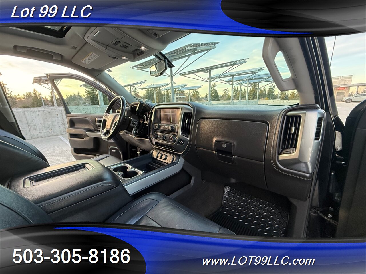 2018 Chevrolet Silverado 1500 Crew Cab 4x4 LTZ 103k Z71 Leather 6.2L V8 420hp  1-Owner Navigation Cam Moon Roof - Photo 40 - Milwaukie, OR 97267