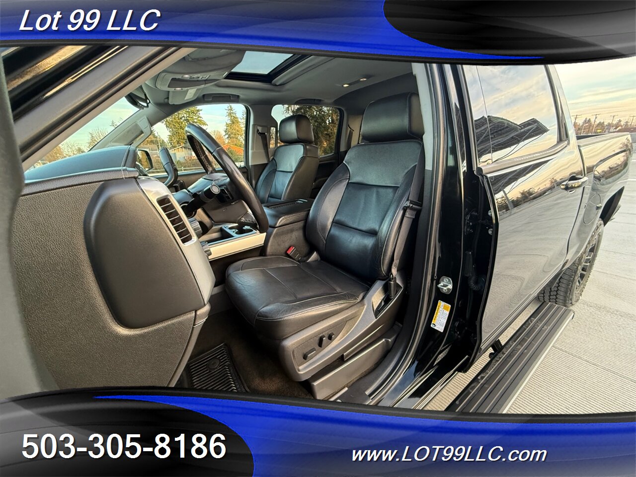 2018 Chevrolet Silverado 1500 Crew Cab 4x4 LTZ 103k Z71 Leather 6.2L V8 420hp  1-Owner Navigation Cam Moon Roof - Photo 12 - Milwaukie, OR 97267