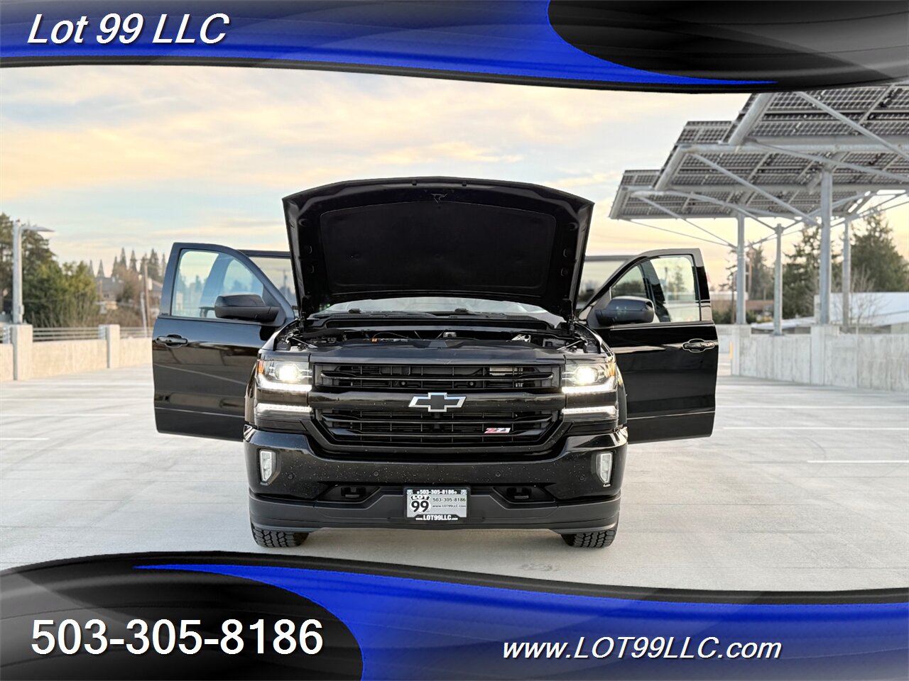 2018 Chevrolet Silverado 1500 Crew Cab 4x4 LTZ 103k Z71 Leather 6.2L V8 420hp  1-Owner Navigation Cam Moon Roof - Photo 27 - Milwaukie, OR 97267