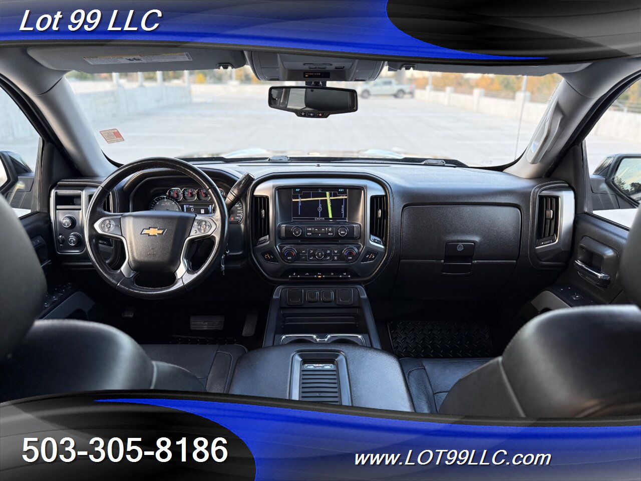 2018 Chevrolet Silverado 1500 Crew Cab 4x4 LTZ 103k Z71 Leather 6.2L V8 420hp  1-Owner Navigation Cam Moon Roof - Photo 2 - Milwaukie, OR 97267