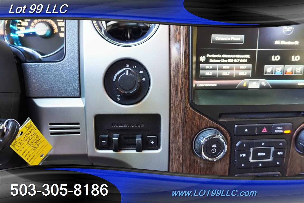 2014 Ford F-150 Lariat 4X4 V6 3.5L ECOBOOST Heated AC Leather Seat Moon Roof CHROME WHEELS NEW TIRES - Photo 26 - Milwaukie, OR 97267