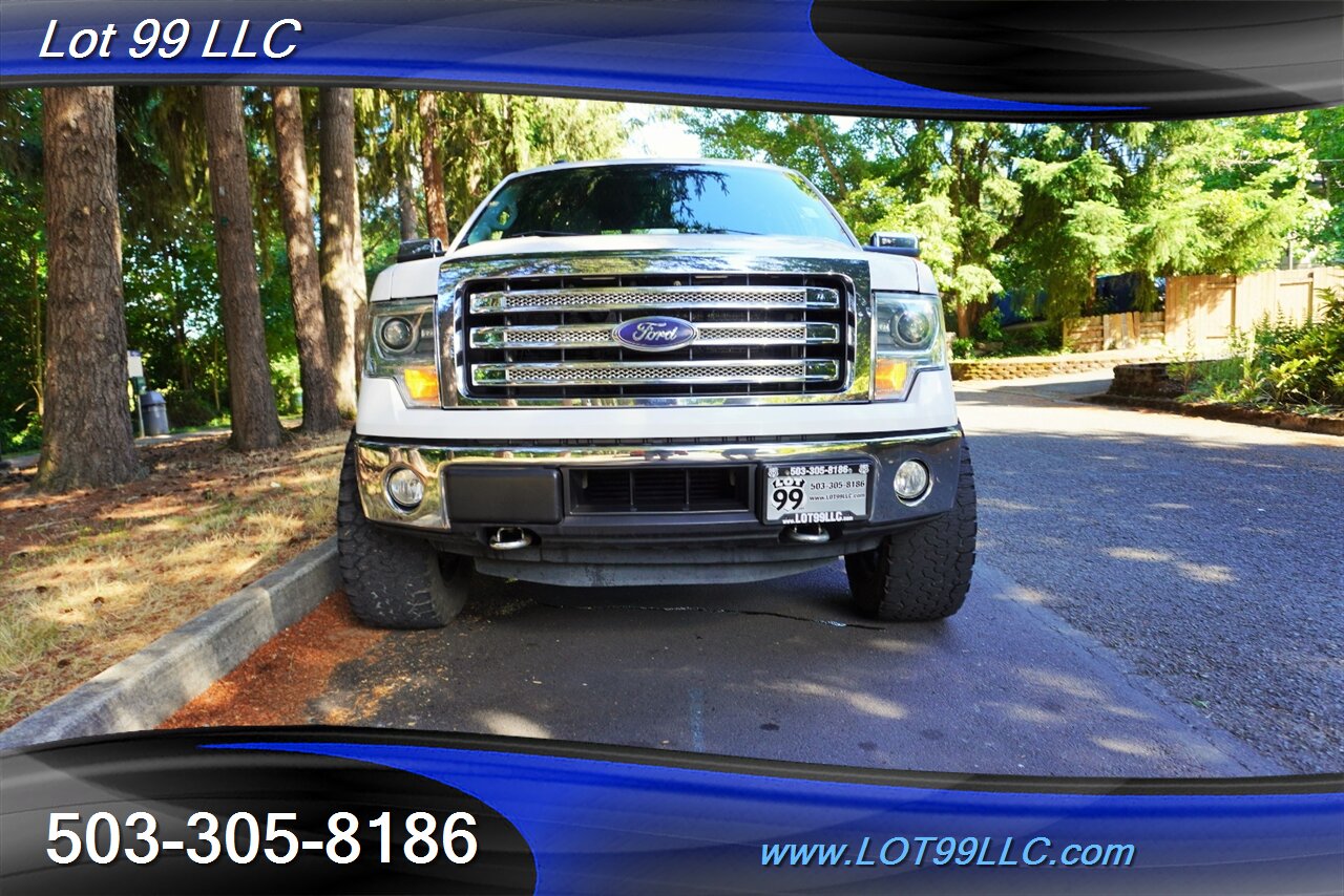 2014 Ford F-150 Lariat 4X4 V6 3.5L ECOBOOST Heated AC Leather Seat Moon Roof CHROME WHEELS NEW TIRES - Photo 6 - Milwaukie, OR 97267