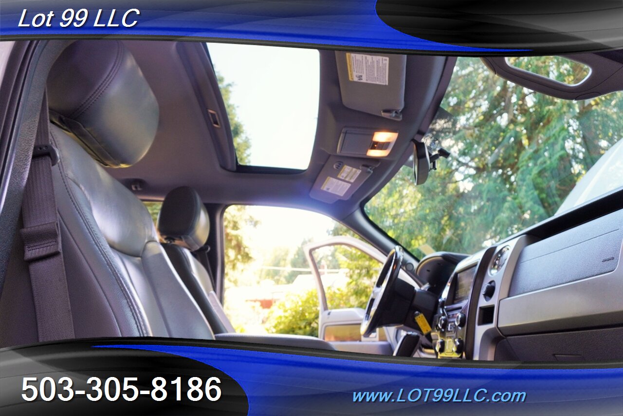 2014 Ford F-150 Lariat 4X4 V6 3.5L ECOBOOST Heated AC Leather Seat Moon Roof CHROME WHEELS NEW TIRES - Photo 3 - Milwaukie, OR 97267