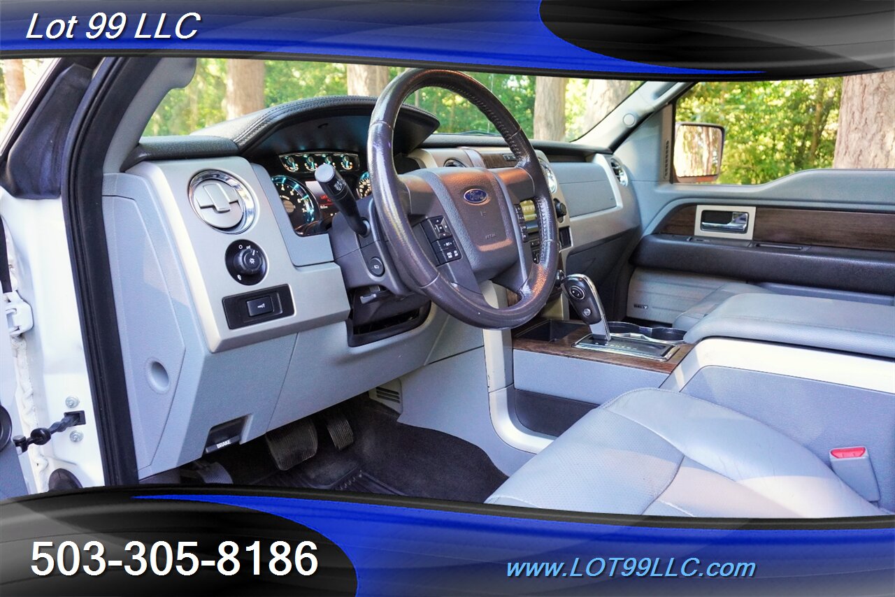 2014 Ford F-150 Lariat 4X4 V6 3.5L ECOBOOST Heated AC Leather Seat Moon Roof CHROME WHEELS NEW TIRES - Photo 12 - Milwaukie, OR 97267