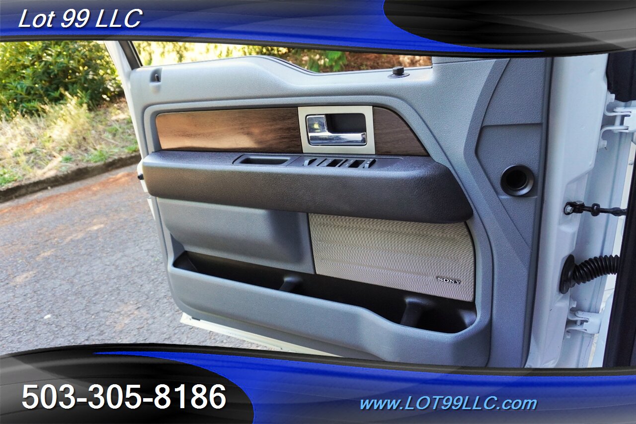 2014 Ford F-150 Lariat 4X4 V6 3.5L ECOBOOST Heated AC Leather Seat Moon Roof CHROME WHEELS NEW TIRES - Photo 27 - Milwaukie, OR 97267