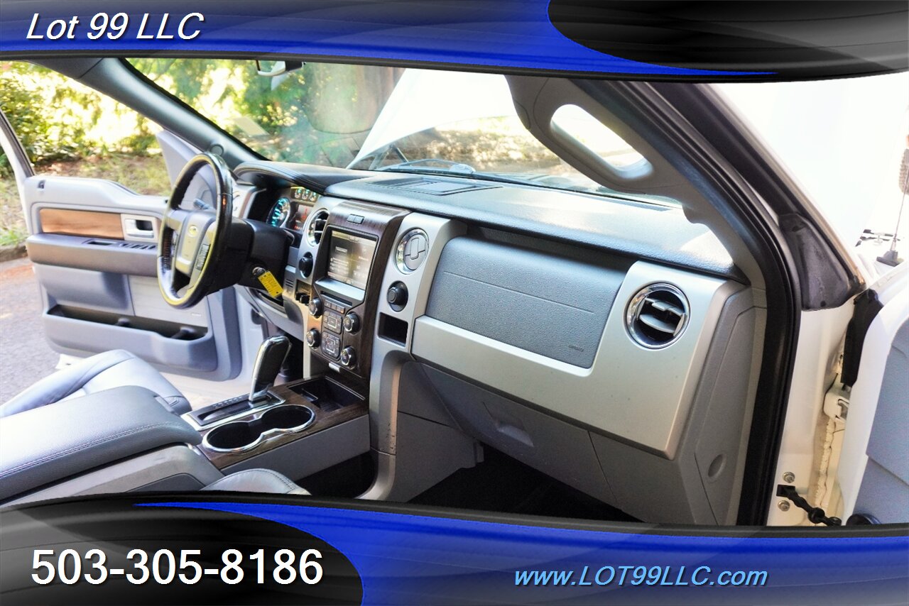 2014 Ford F-150 Lariat 4X4 V6 3.5L ECOBOOST Heated AC Leather Seat Moon Roof CHROME WHEELS NEW TIRES - Photo 17 - Milwaukie, OR 97267