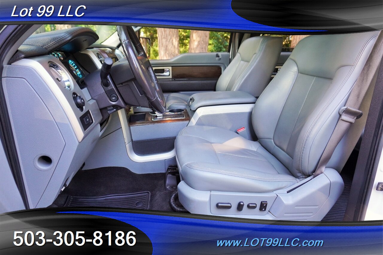 2014 Ford F-150 Lariat 4X4 V6 3.5L ECOBOOST Heated AC Leather Seat Moon Roof CHROME WHEELS NEW TIRES - Photo 13 - Milwaukie, OR 97267