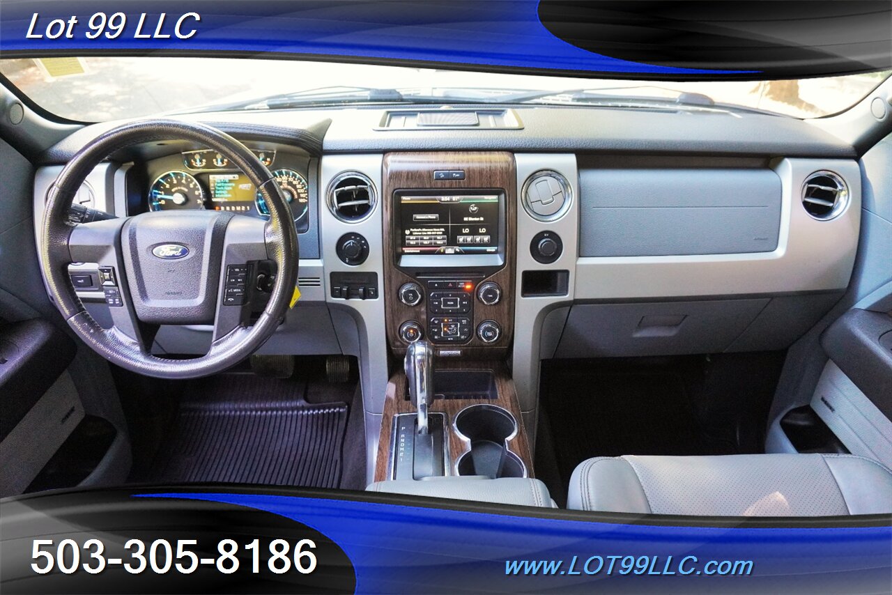 2014 Ford F-150 Lariat 4X4 V6 3.5L ECOBOOST Heated AC Leather Seat Moon Roof CHROME WHEELS NEW TIRES - Photo 2 - Milwaukie, OR 97267