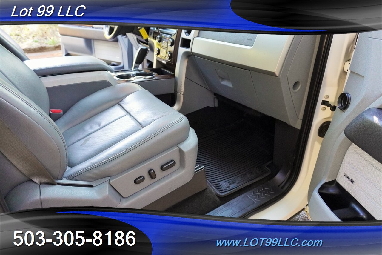 2014 Ford F-150 Lariat 4X4 V6 3.5L ECOBOOST Heated AC Leather Seat Moon Roof CHROME WHEELS NEW TIRES - Photo 36 - Milwaukie, OR 97267