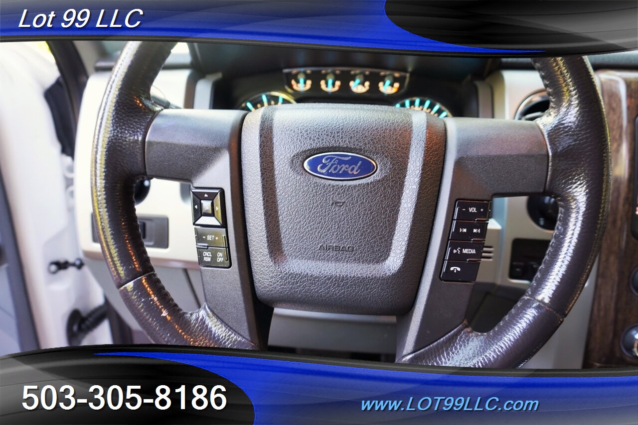 2014 Ford F-150 Lariat 4X4 V6 3.5L ECOBOOST Heated AC Leather Seat Moon Roof CHROME WHEELS NEW TIRES - Photo 23 - Milwaukie, OR 97267
