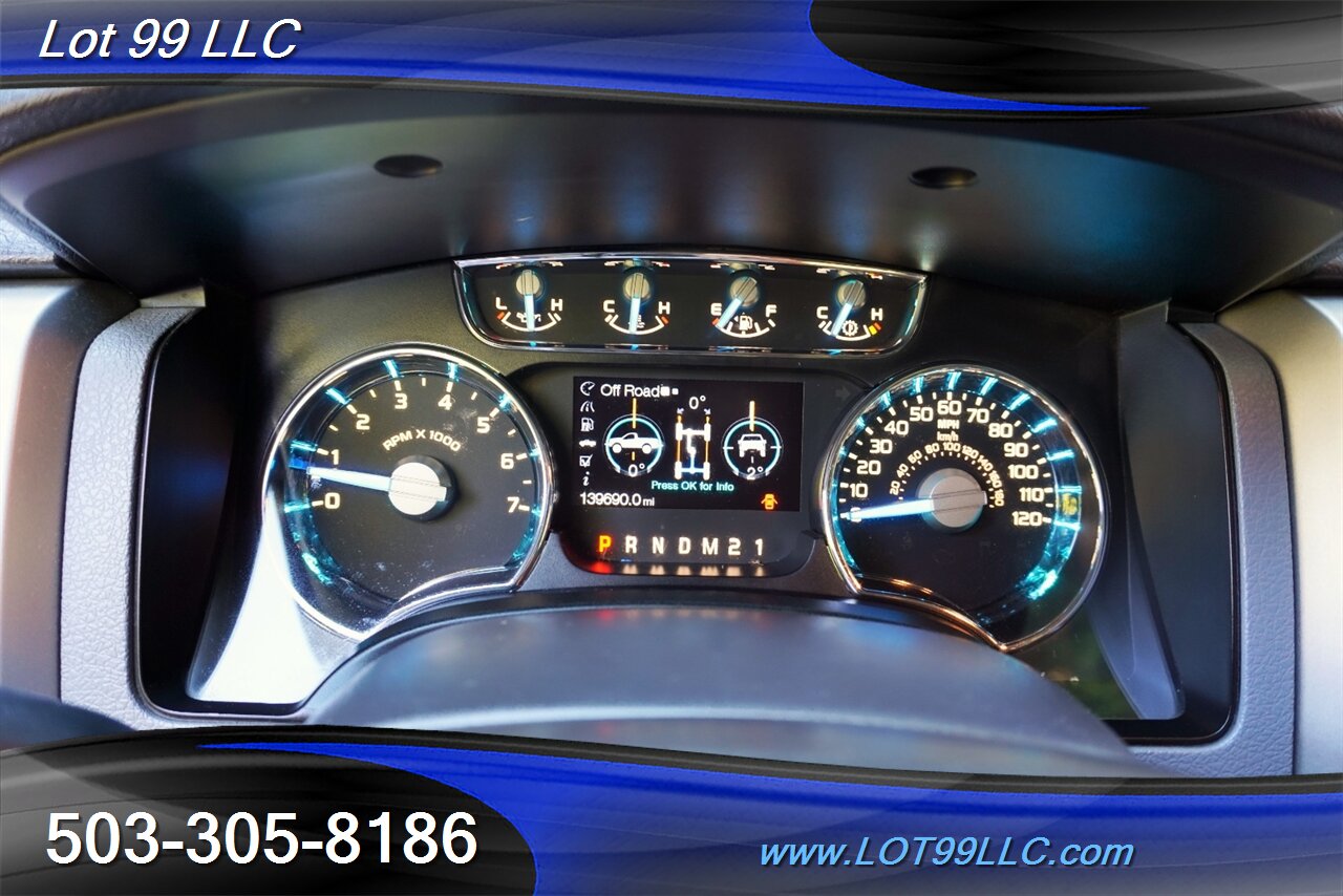 2014 Ford F-150 Lariat 4X4 V6 3.5L ECOBOOST Heated AC Leather Seat Moon Roof CHROME WHEELS NEW TIRES - Photo 24 - Milwaukie, OR 97267