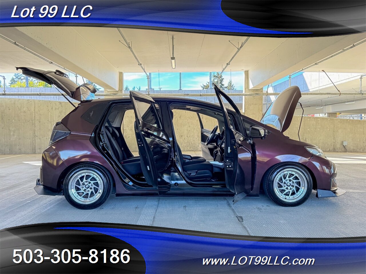 2016 Honda Fit EX 100k 38MPG Auto Lowered Coil Overs Megan Racing Suspension Tinted - Photo 19 - Milwaukie, OR 97267