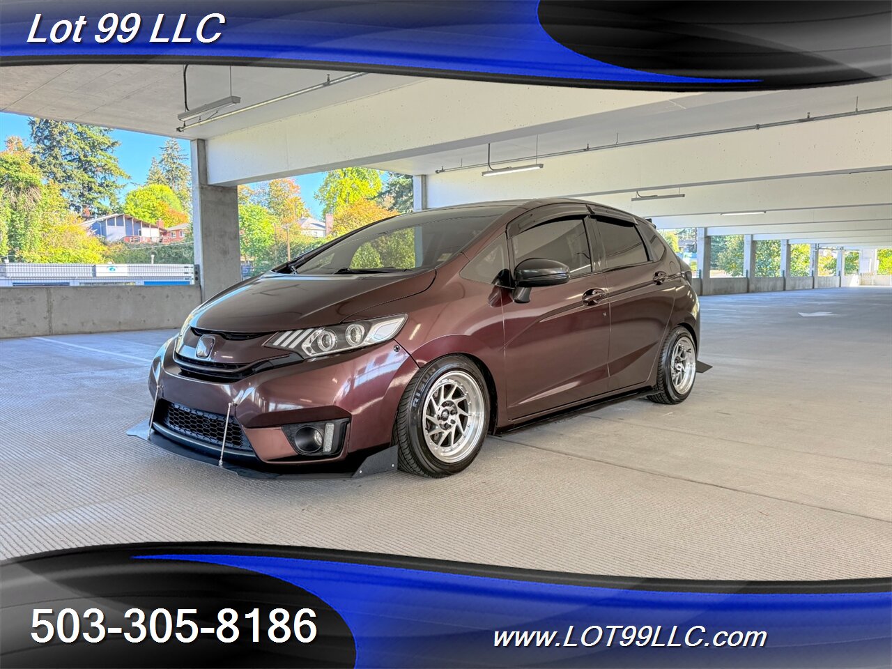 2016 Honda Fit EX 100k 38MPG Auto Lowered Coil Overs Megan Racing Suspension Tinted - Photo 2 - Milwaukie, OR 97267