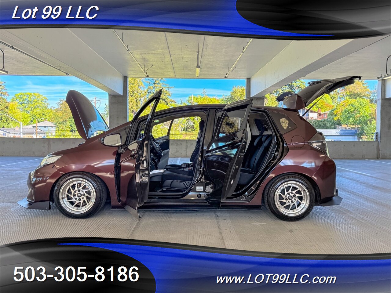 2016 Honda Fit EX 100k 38MPG Auto Lowered Coil Overs Megan Racing Suspension Tinted - Photo 18 - Milwaukie, OR 97267