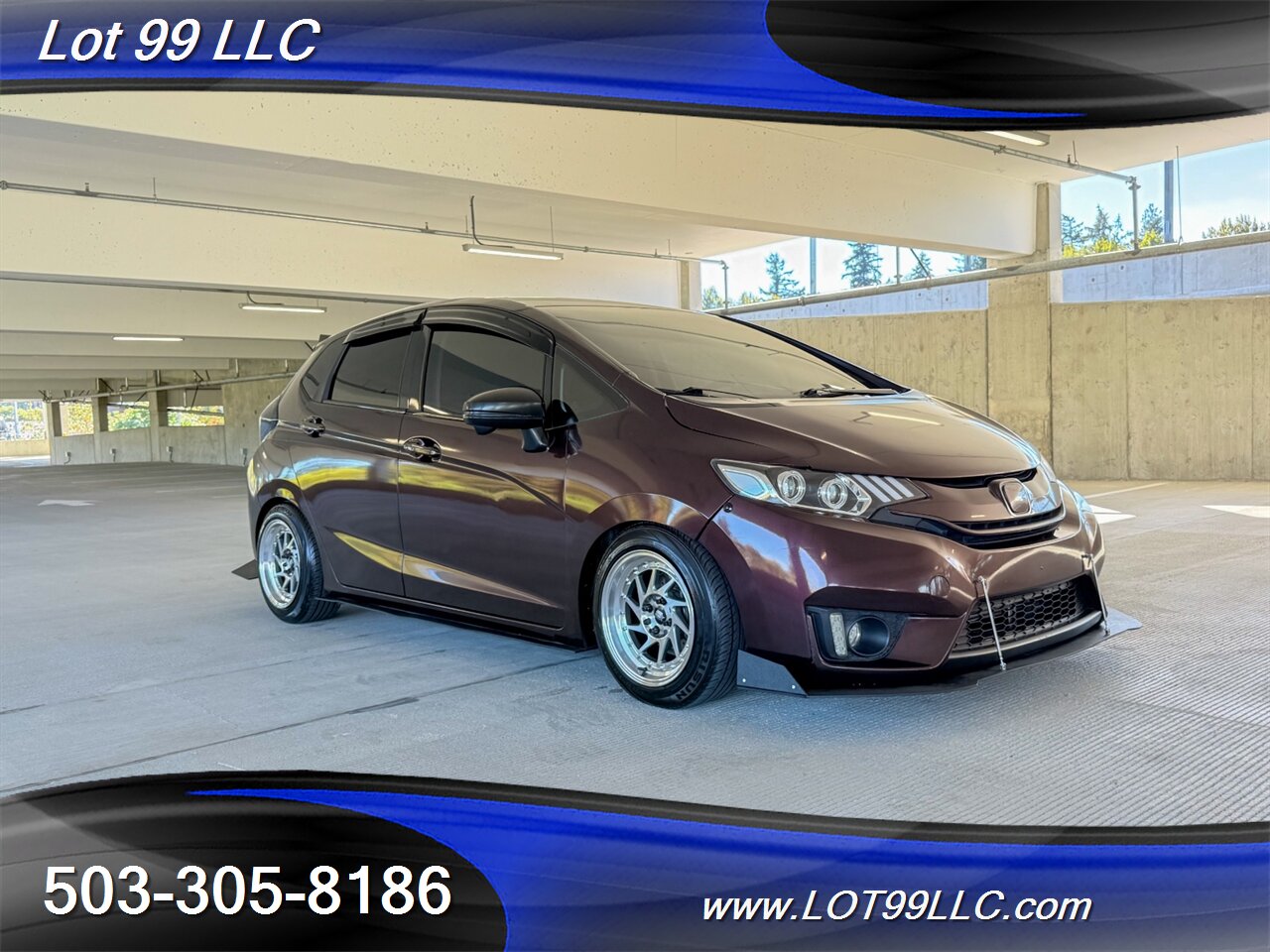 2016 Honda Fit EX 100k 38MPG Auto Lowered Coil Overs Megan Racing Suspension Tinted - Photo 4 - Milwaukie, OR 97267